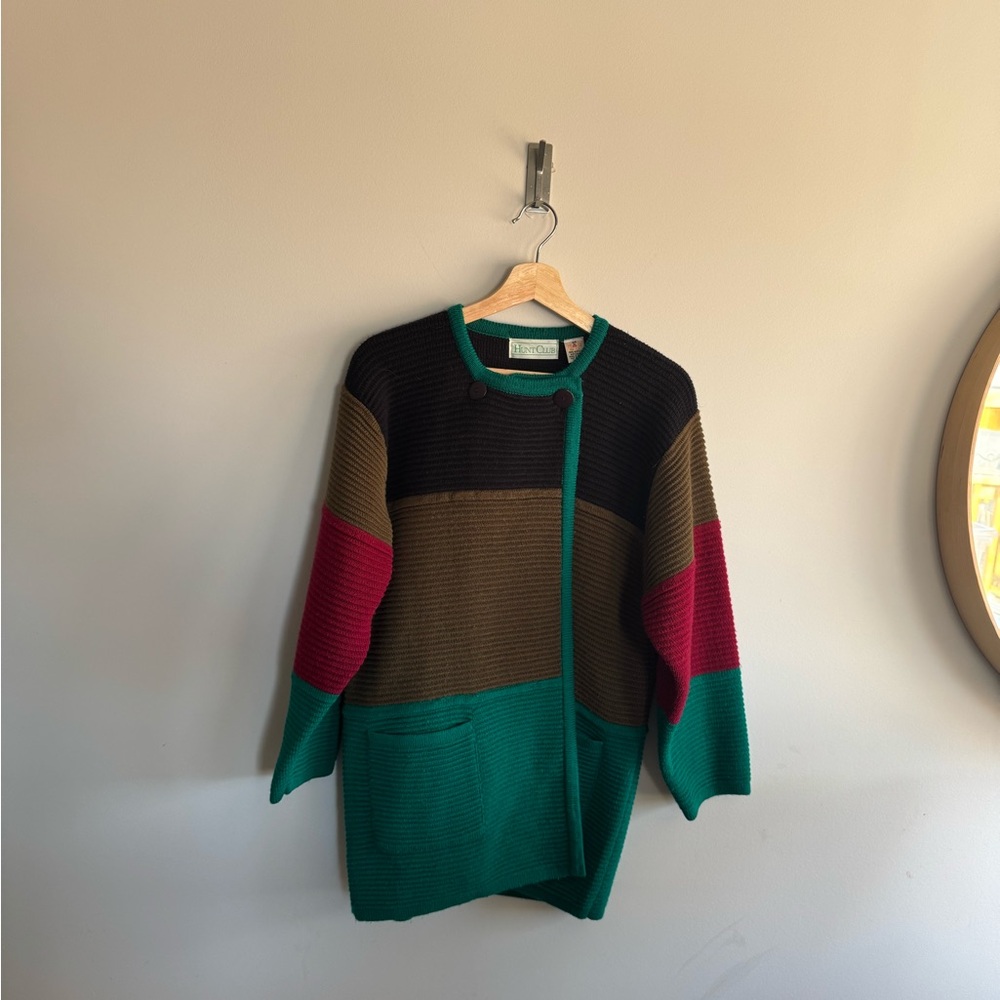Hunt Club Colorblock Cardigan - Picture 5 of 5